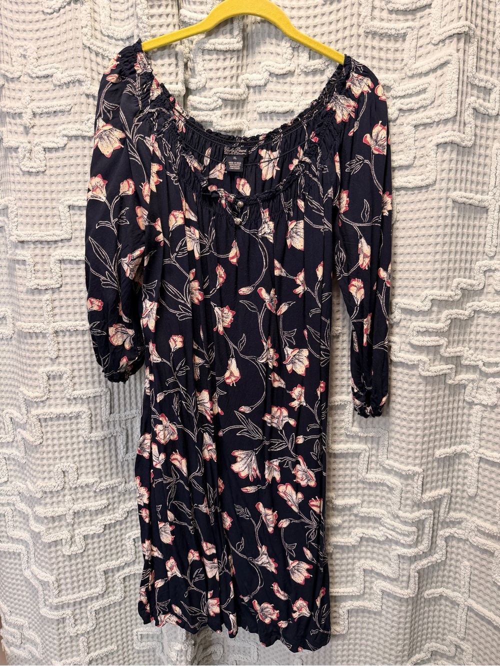 Lucky Brand Navy Floral Women's Dress
